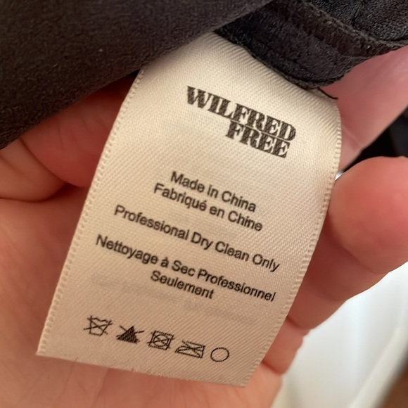 Wilfred Free women’s dress grey. Size xs. Natural shading in fabric see photos. - Picture 7 of 9